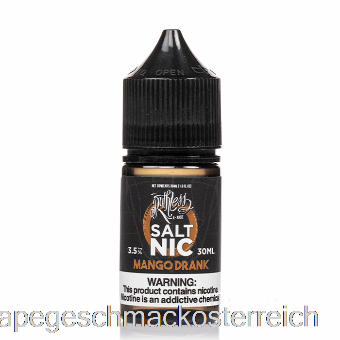 Mango Getrunken – Rücksichtslose Salze – 30 Ml 50 Mg Vape-Geschmack